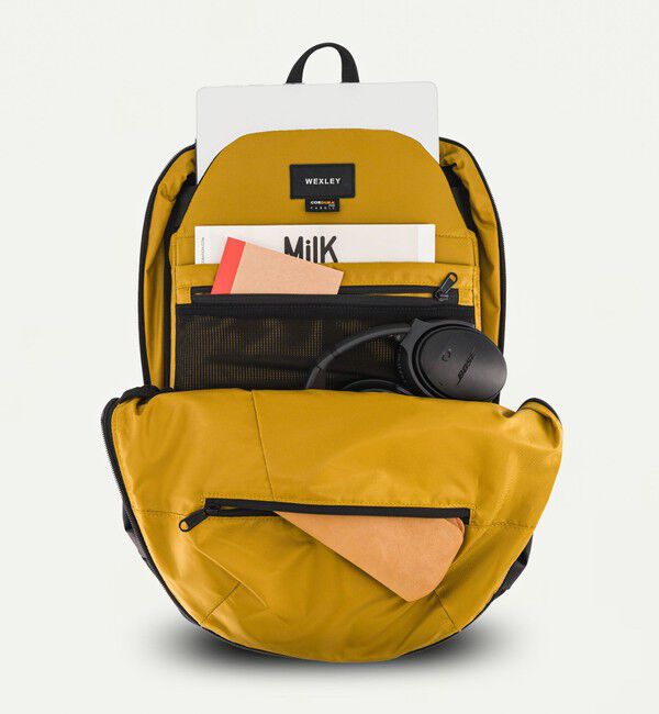 NOLLEY'S goodman「【WEXLEY/ウェクスレイ】STBP201 STEM CORDURA COATED BLACK」|リュック|