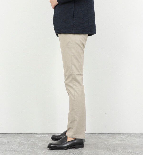 NOLLEY'S goodman「《ビジカジ対応》綿麻COOLMAX スリムフィットパンツ 26SS」|チノ|