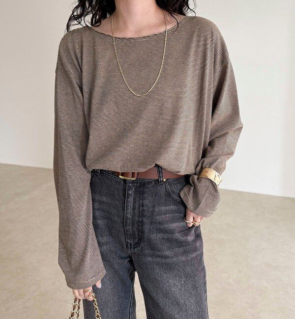 fredy emue「ルーズボートロンＴシャツ」|Tシャツ・カットソー|