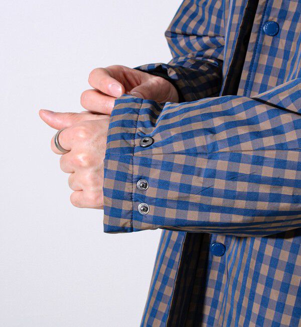 GLOSTER「【GEVACO/ゲバコ】中綿ステンカラーロングコート」|ステンカラーコート|