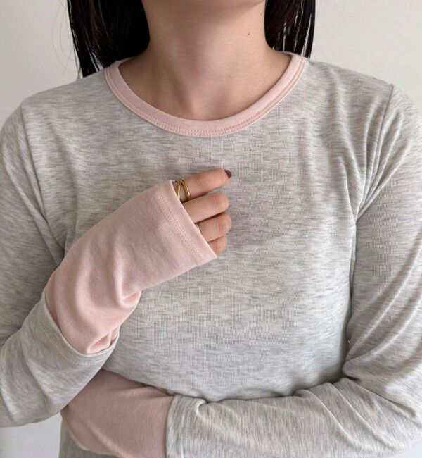 fredy emue「シアーリブレイヤードロンTシャツ」|Tシャツ・カットソー|