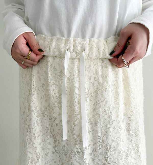 fredy emue「起毛レースティアードスカート」|スカート|