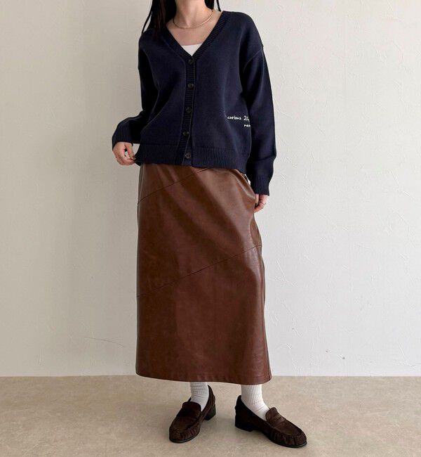 fredy emue「メッセージニットカーディガン」|カーディガン|