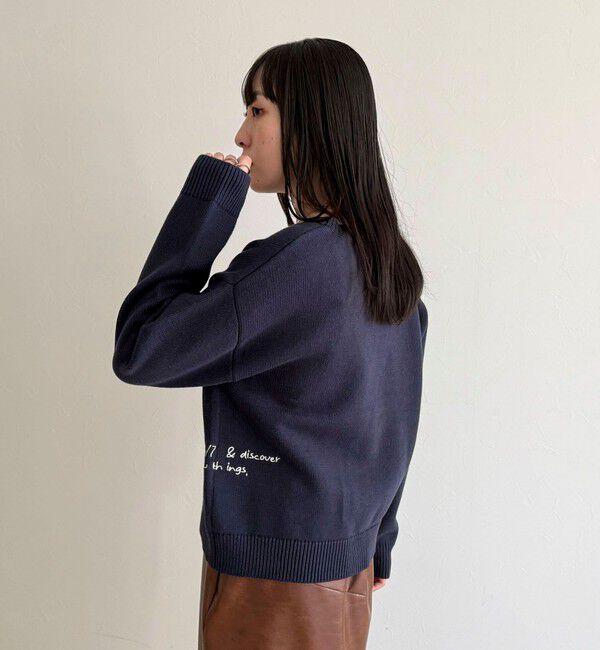 fredy emue「メッセージニットカーディガン」|カーディガン|