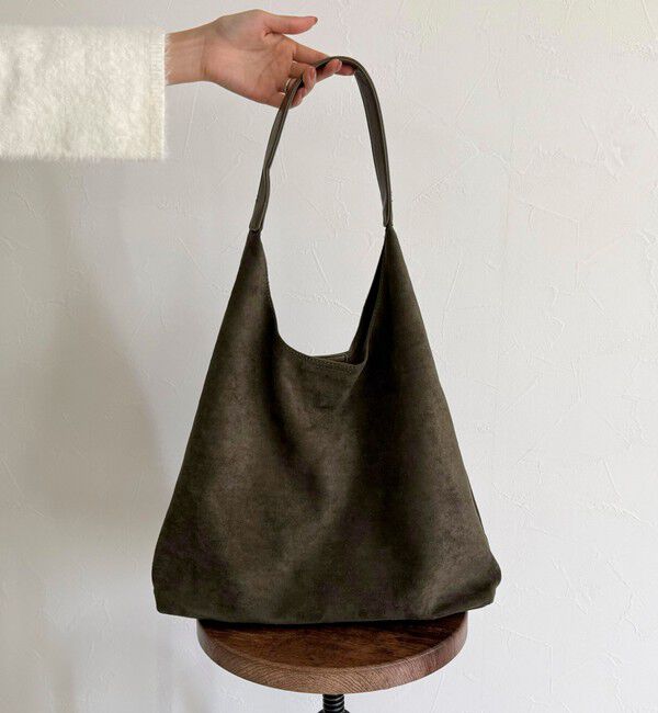 fredy emue「フェイクスエードトライアングルバッグ」|トートバッグ|