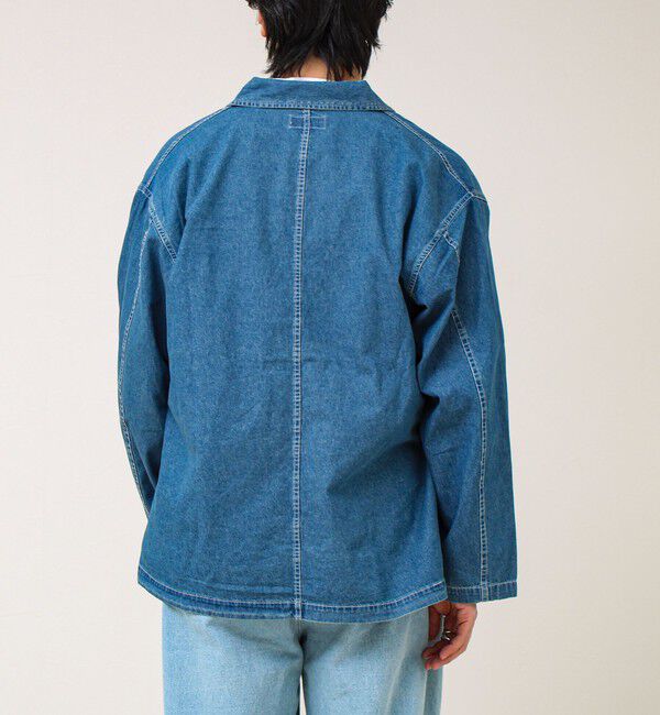 GLOSTER「【デニム/リップストップ】ミリタリーオーバーシャツ」|シャツ・ブラウス|