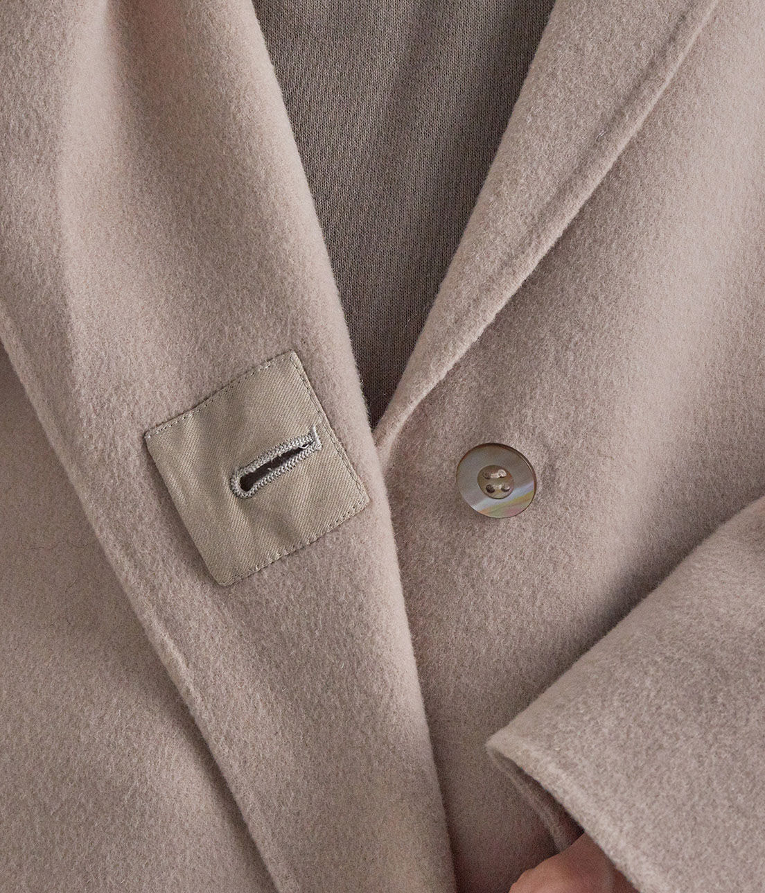 SALON adam et rope'「ウールカシミヤ無双仕立てロングチェスターコート」|チェスターコート|