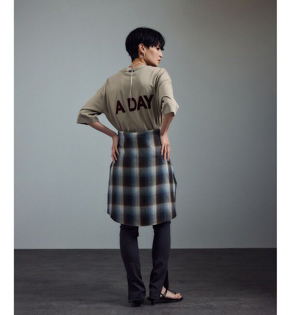 SALON adam et rope'「【Americana（アメリカーナ） for SALON】別注ロゴTシャツ」|Tシャツ・カットソー|