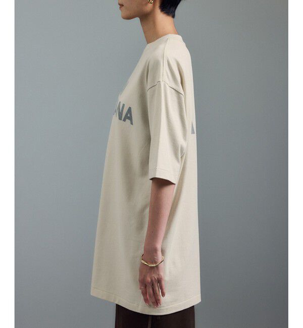 SALON adam et rope'「【Americana（アメリカーナ） for SALON】別注ロゴTシャツ」|Tシャツ・カットソー|