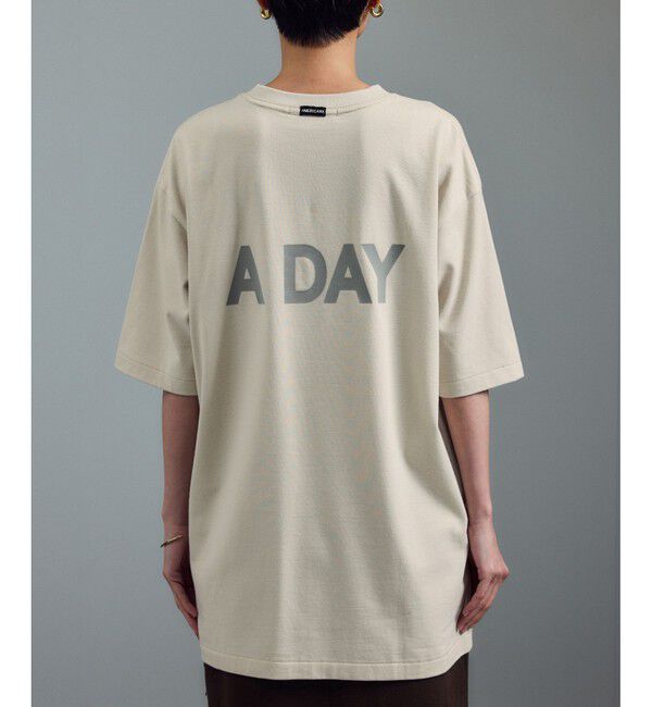 SALON adam et rope'「【Americana（アメリカーナ） for SALON】別注ロゴTシャツ」|Tシャツ・カットソー|