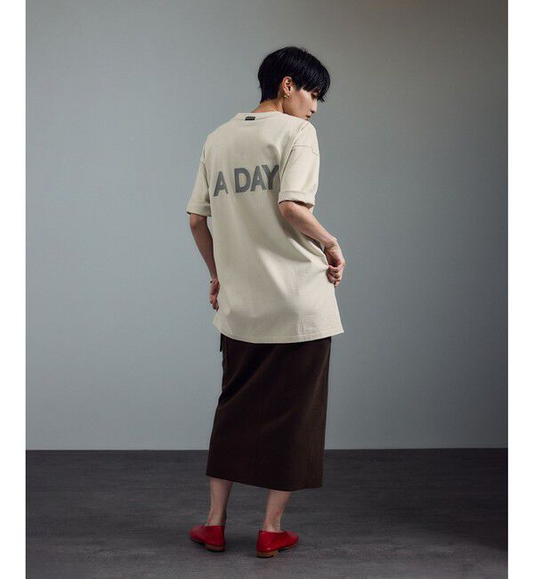 SALON adam et rope'「【Americana（アメリカーナ） for SALON】別注ロゴTシャツ」|Tシャツ・カットソー|