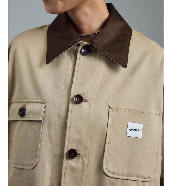 SALON adam et rope'「【Americana（アメリカーナ） for SALON】別注カバーオール / シャツジャケット」|ブルゾン・スタジャン|