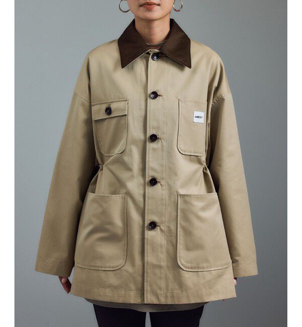 SALON adam et rope'「【Americana（アメリカーナ） for SALON】別注カバーオール / シャツジャケット」|ブルゾン・スタジャン|