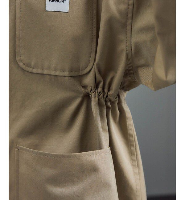 SALON adam et rope'「【Americana（アメリカーナ） for SALON】別注カバーオール / シャツジャケット」|ブルゾン・スタジャン|