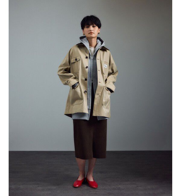 SALON adam et rope'「【Americana（アメリカーナ） for SALON】別注カバーオール / シャツジャケット」|ブルゾン・スタジャン|