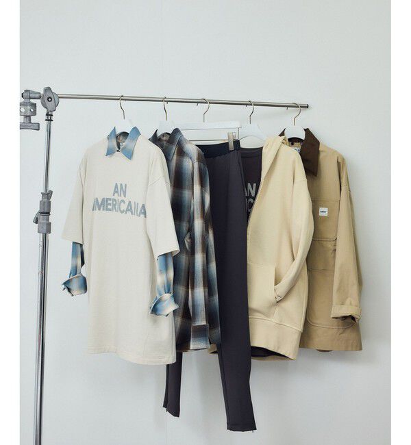 SALON adam et rope'「【Americana（アメリカーナ） for SALON】別注ジップフーディー」|パーカー|