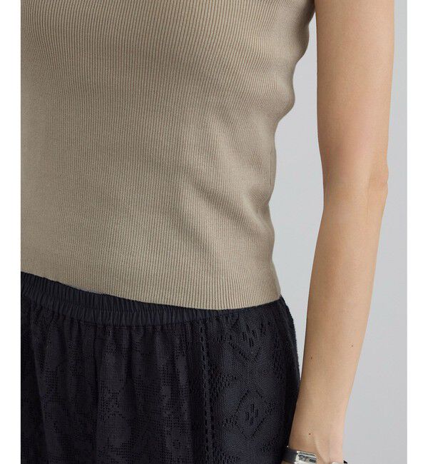 SALON adam et rope'「フロントロープホルターネック」|キャミソール|