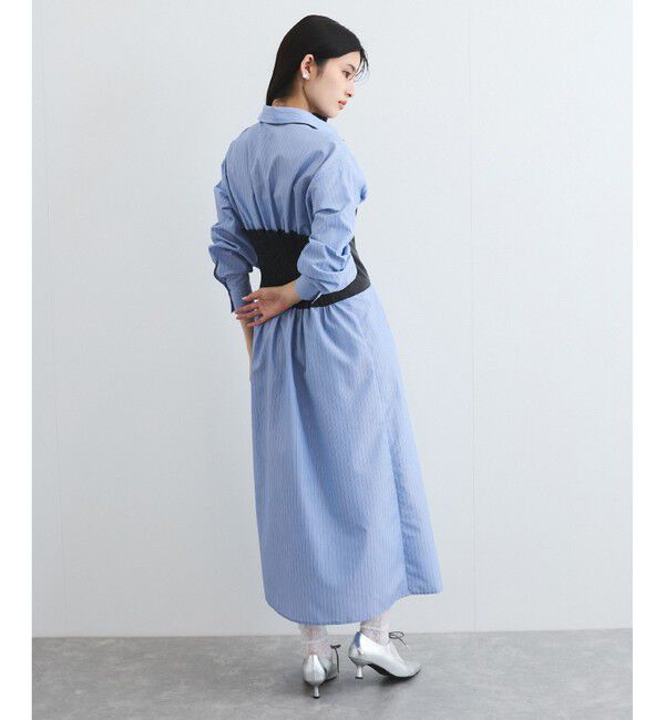 VIS「【洗える】ビスチェドッキングライクワンピース」|ワンピース|