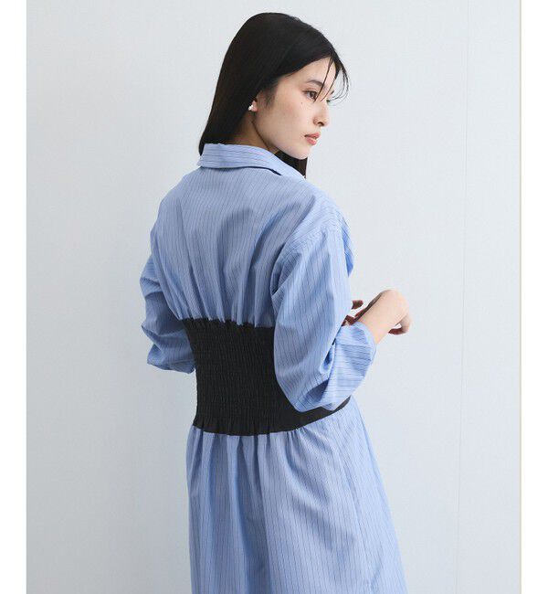 VIS「【洗える】ビスチェドッキングライクワンピース」|ワンピース|