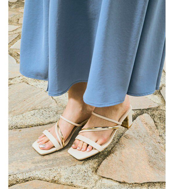 VIS「メタルヒールサンダル」|サンダル|オフホワイト(15)