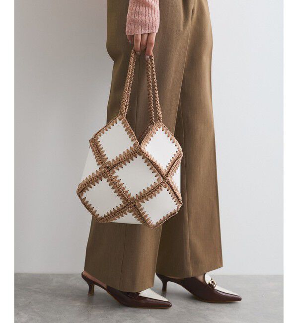 VIS「パッチワークバッグ」|ハンドバッグ|