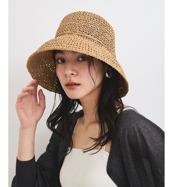 VIS「シンプル雑材ハット」|ハット|