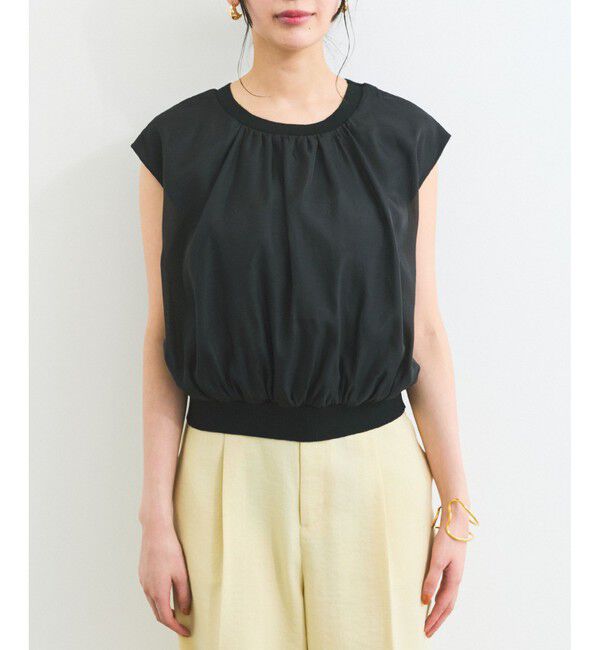 VIS「【接触冷感】楊柳シアードッキングカットプルオーバー」|Tシャツ・カットソー|