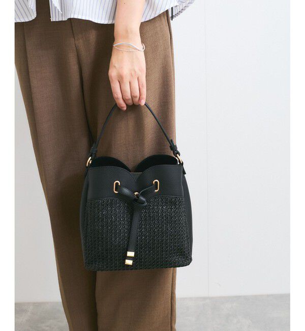 VIS「【2WAY】ハートカットカゴバッグ」|ショルダー・メッセンジャー|