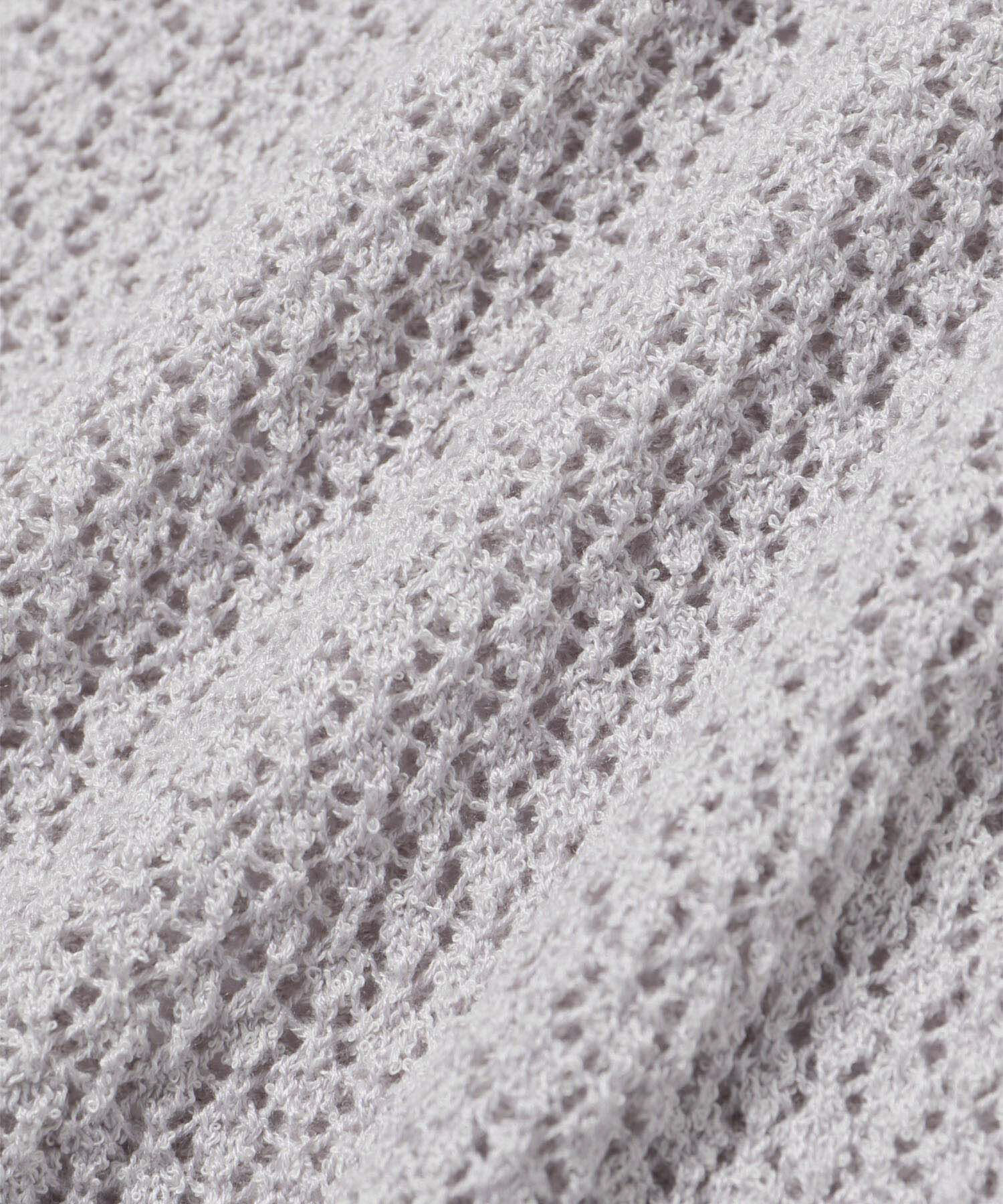 ROPE PICNIC PASSAGE「透かし編みルーズレイヤードニットベスト」|ベスト・ジレ|