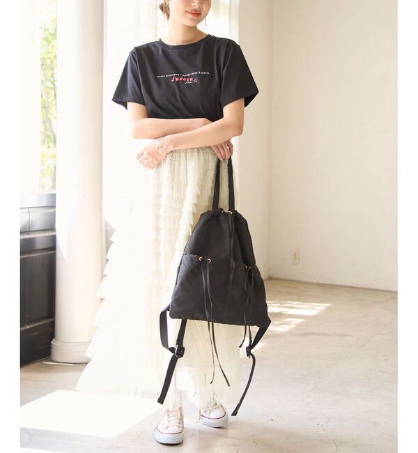 Rope&rsquo;Picnic「チュールフリルティアードスカート」|スカート|