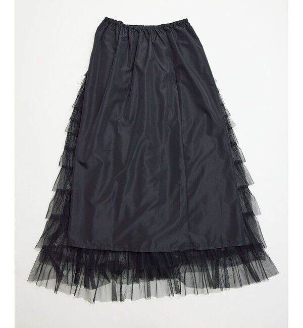 Rope&rsquo;Picnic「チュールフリルティアードスカート」|スカート|