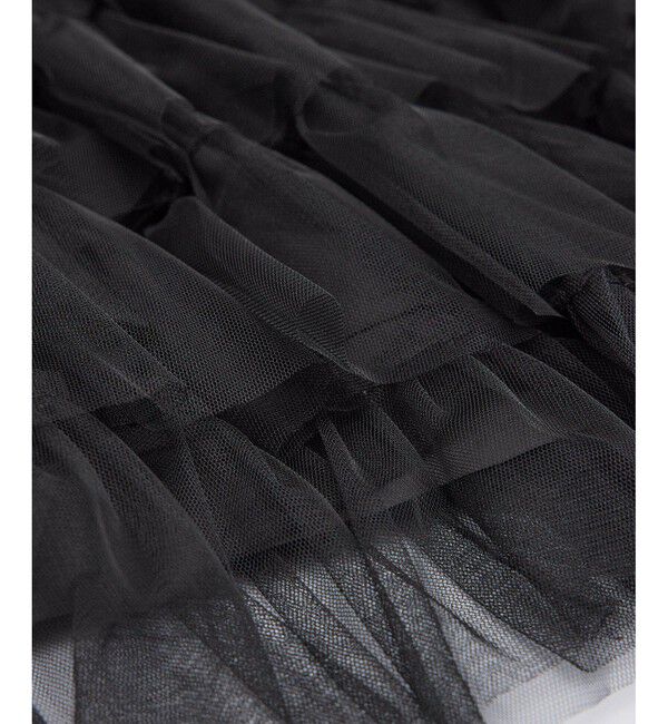 Rope&rsquo;Picnic「チュールフリルティアードスカート」|スカート|