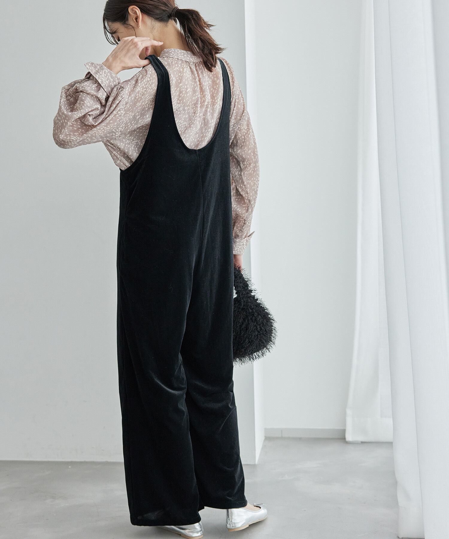 Rope&rsquo;Picnic「2WAY/シアー柄リボンブラウス」|シャツ・ブラウス|