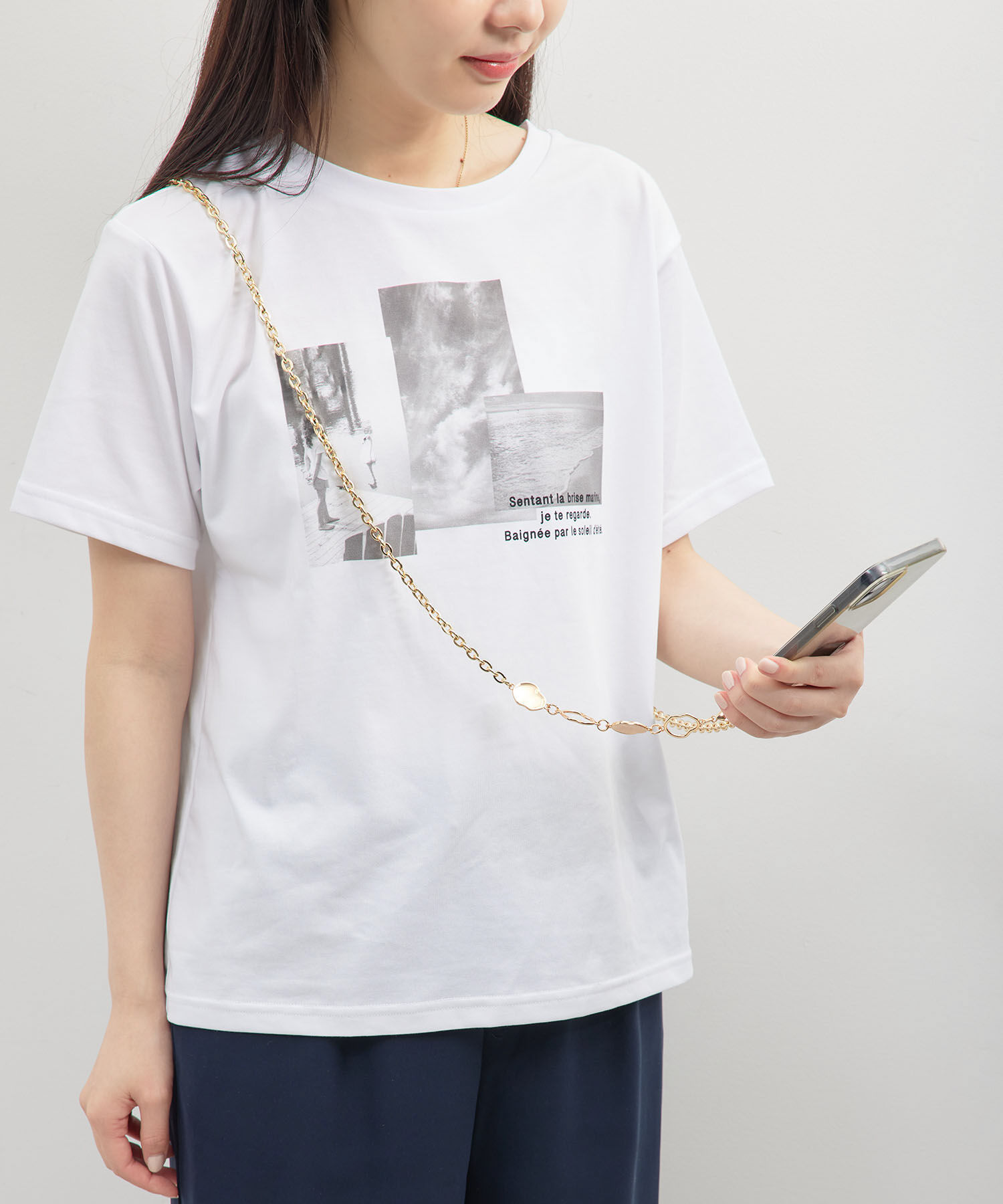 ROPE PICNIC PASSAGE「変型メタルチェーンショルダーストラップ」|その他|