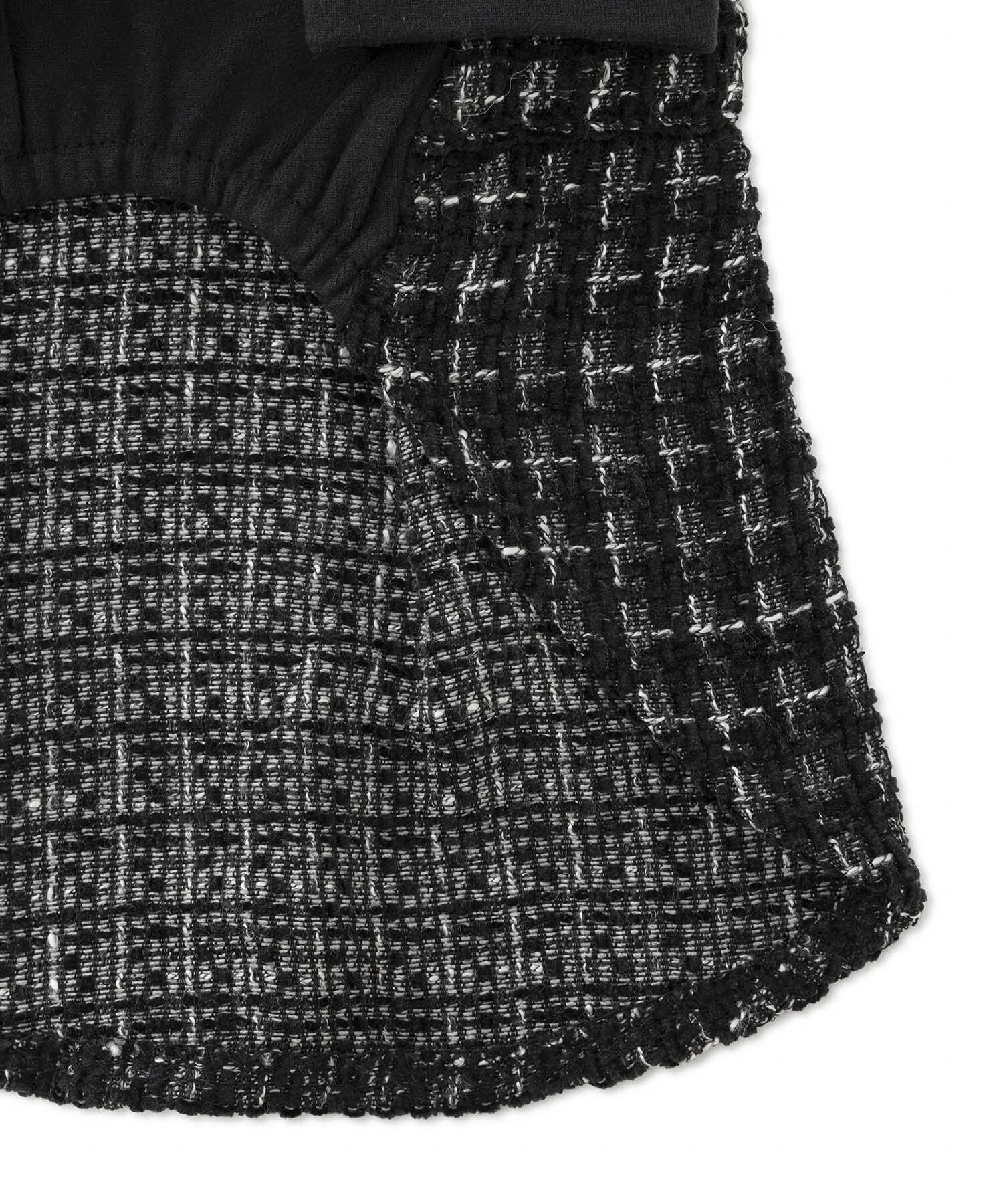 ROPE PICNIC PASSAGE「【DOG】ツイードドッキングジャンパースカート」|その他|