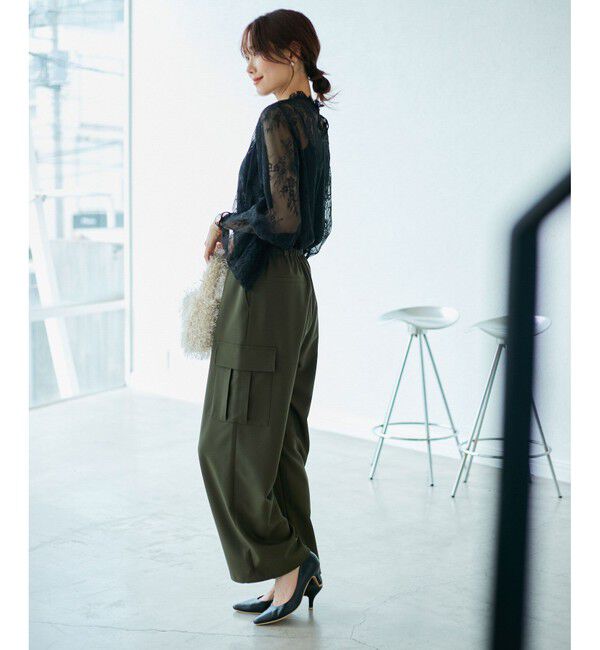 Rope&rsquo;Picnic「【3サイズ展開】新色追加/イージーカーゴパンツ」|カーゴ|