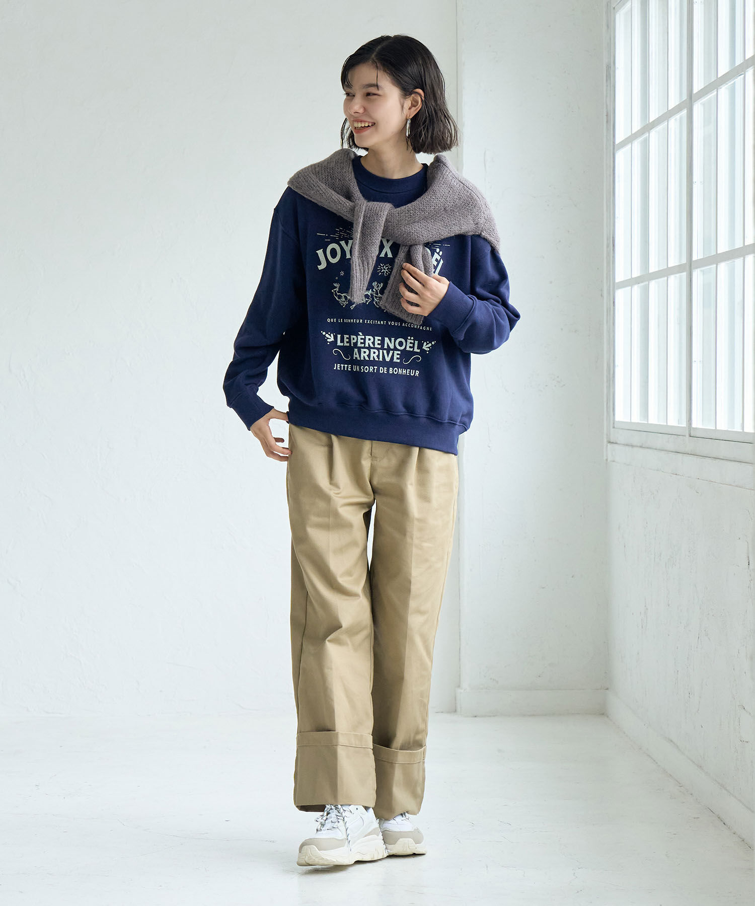 ROPE' PICNIC R「ロールアップパンツ」|チノ|