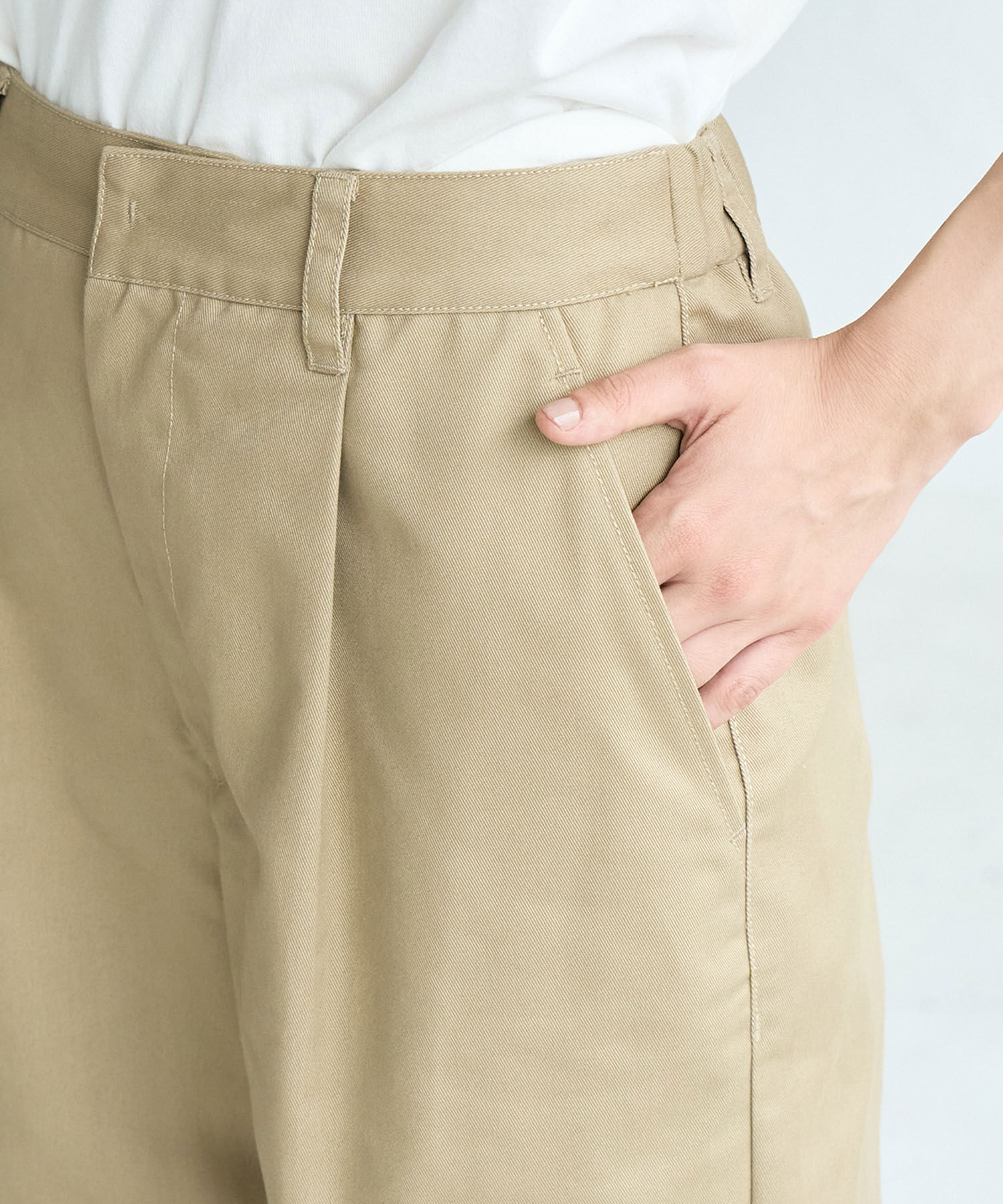 ROPE' PICNIC R「ロールアップパンツ」|チノ|