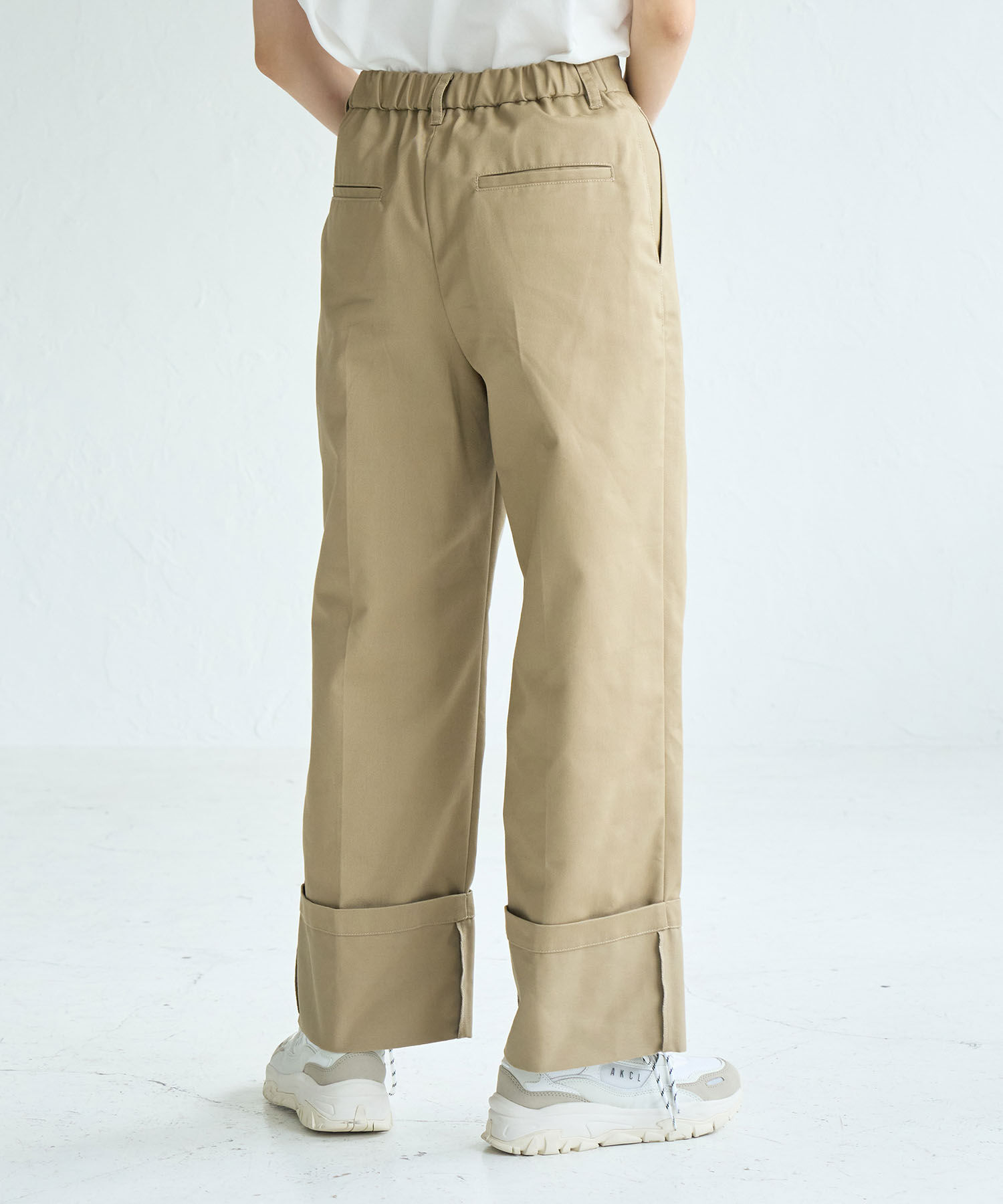 ROPE' PICNIC R「ロールアップパンツ」|チノ|