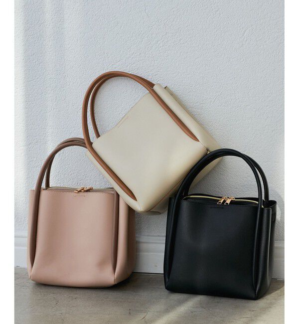 ROPE PICNIC PASSAGE「3層スクエアフォルムミドルショルダー＆ハンドバッグ」|ショルダー・メッセンジャー|