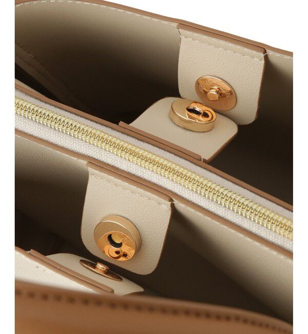 ROPE PICNIC PASSAGE「3層スクエアフォルムミドルショルダー＆ハンドバッグ」|ショルダー・メッセンジャー|