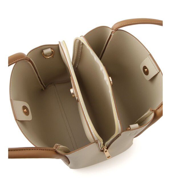 ROPE PICNIC PASSAGE「3層スクエアフォルムミドルショルダー＆ハンドバッグ」|ショルダー・メッセンジャー|