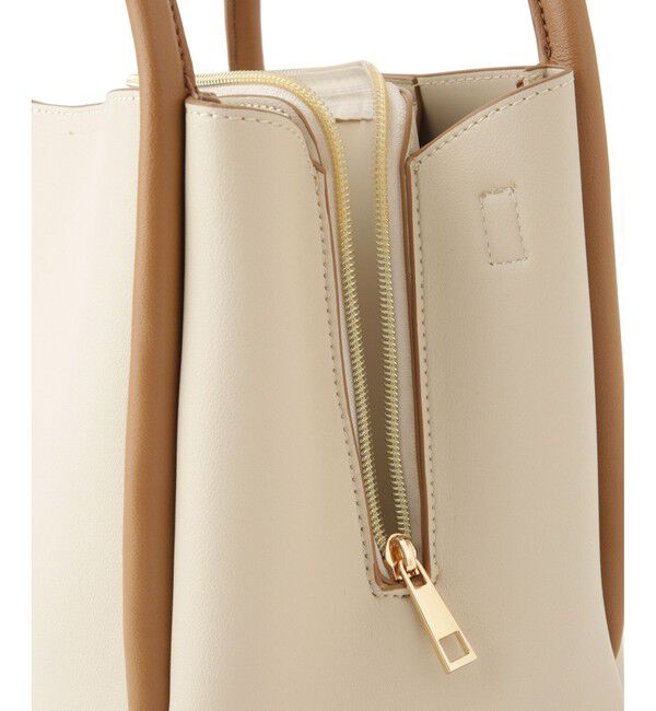 ROPE PICNIC PASSAGE「3層スクエアフォルムミドルショルダー＆ハンドバッグ」|ショルダー・メッセンジャー|