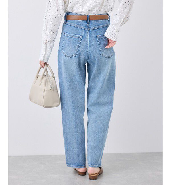 Rope&rsquo;Picnic「【ウエスト革命デニム】ウエストシェイプハイライズマムジーンズ」|デニム|