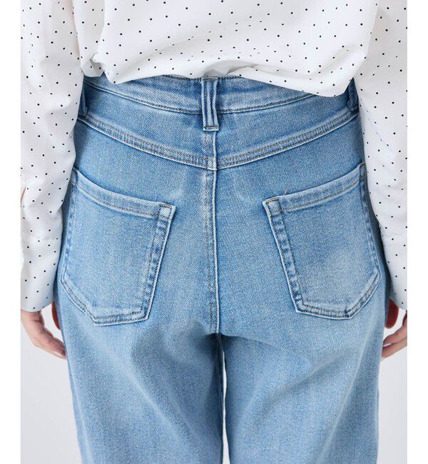 Rope&rsquo;Picnic「【ウエスト革命デニム】ウエストシェイプハイライズマムジーンズ」|デニム|