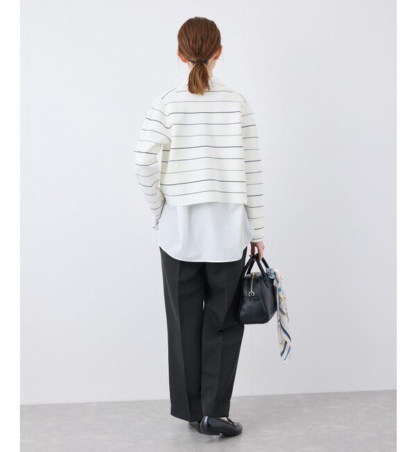 Rope&rsquo;Picnic「【花粉ガード】360&deg;ウルトラストレッチ ワイドスラックスパンツ/セットアップ対応」|チノ|