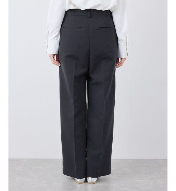 Rope&rsquo;Picnic「【花粉ガード】360&deg;ウルトラストレッチ ワイドスラックスパンツ/セットアップ対応」|チノ|