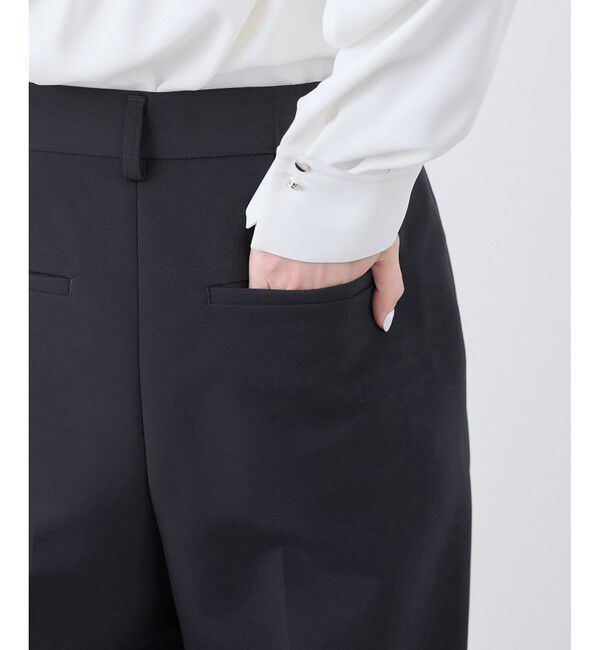 Rope&rsquo;Picnic「【花粉ガード】360&deg;ウルトラストレッチ ワイドスラックスパンツ/セットアップ対応」|チノ|