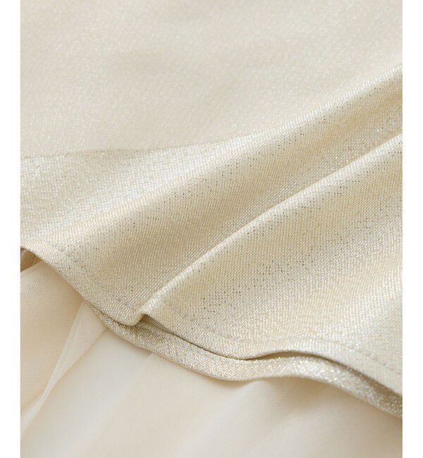 Rope&rsquo;Picnic「【3サイズ展開】裏起毛ボンディングジョーゼットアイラインスカート」|スカート|