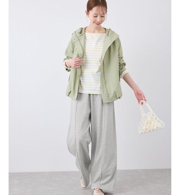 Rope&rsquo;Picnic「ロゴ刺繍入りワイドスウェットパンツ」|チノ|